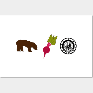 Bears, Beets, Battlestar Galactica Posters and Art